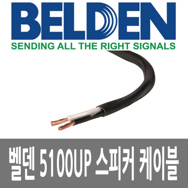 벨덴 5100UP 스피커 케이블 1M 커팅 미국 직수입